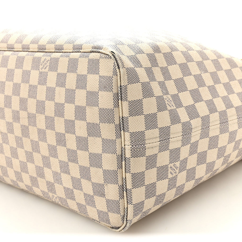 Damier Azur Neo Neverfull GM Rose Ballerine