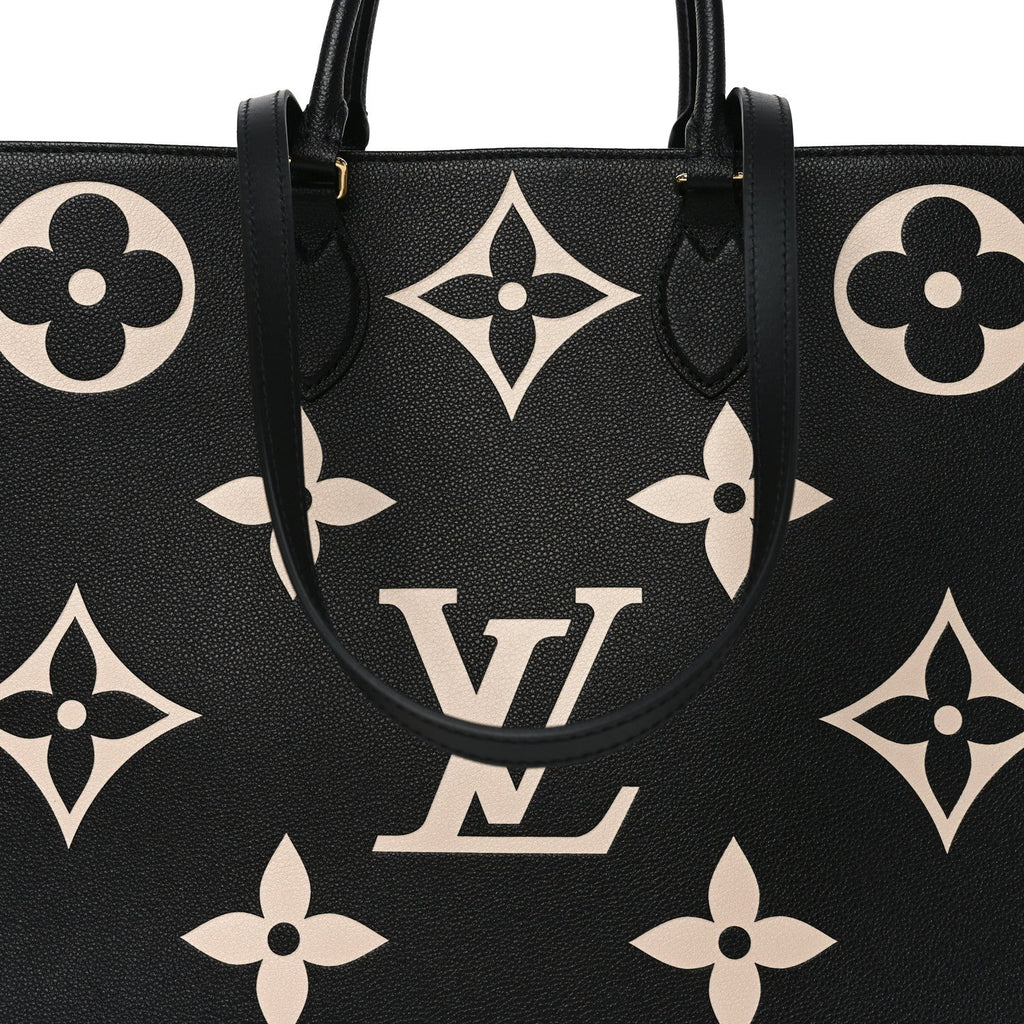 Empreinte Monogram Giant Onthego GM Black Beige