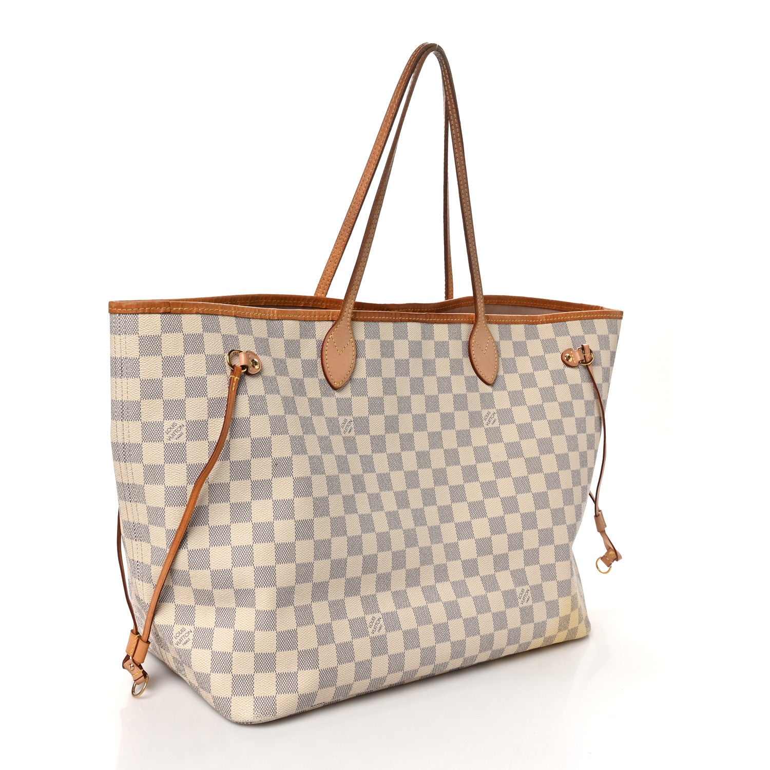 Damier Azur Neo Neverfull GM Rose Ballerine