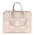 Empreinte Monogram Giant Onthego MM Tourterelle Creme