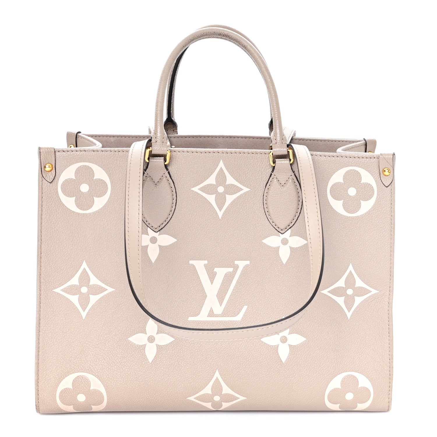 Empreinte Monogram Giant Onthego MM Tourterelle Creme