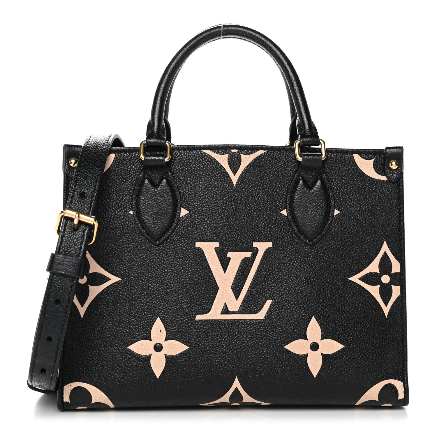 Empreinte Monogram Giant Onthego PM Black Beige