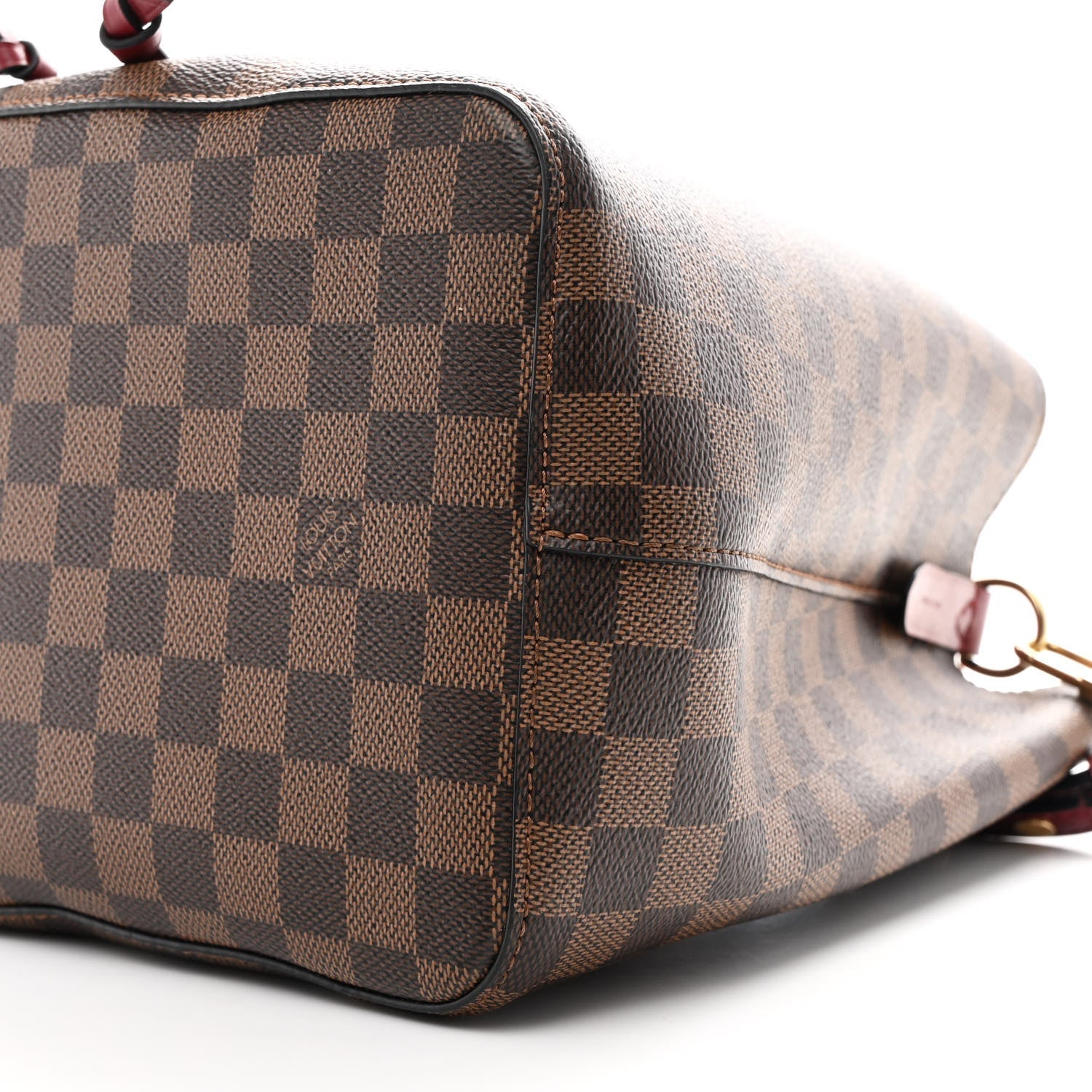 Damier Ebene Neonoe MM Cherry Berry
