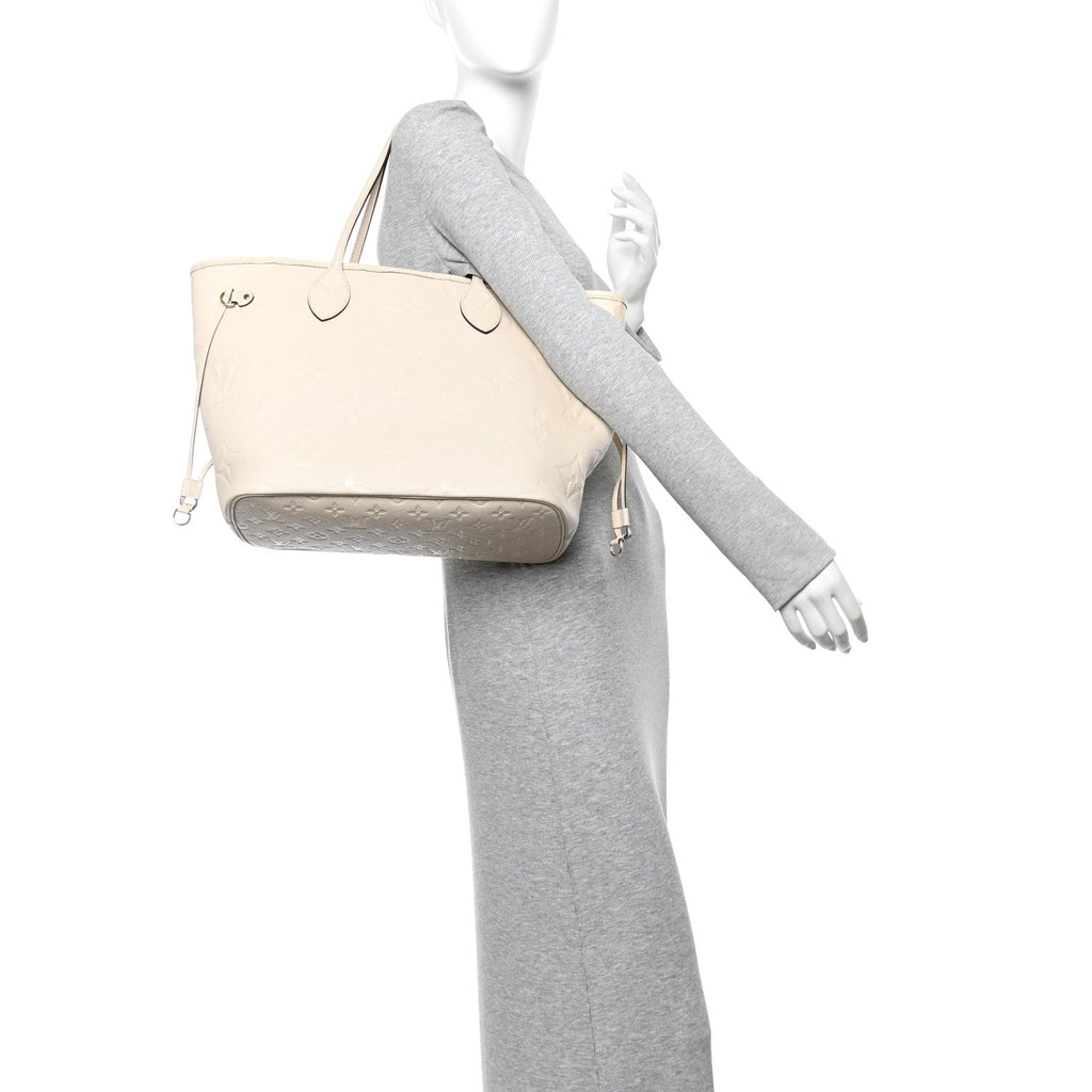 Empreinte Monogram Giant Neverfull MM Cream