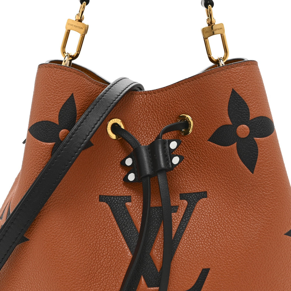 Empreinte Monogram Giant Crafty Neonoe MM Caramel Black