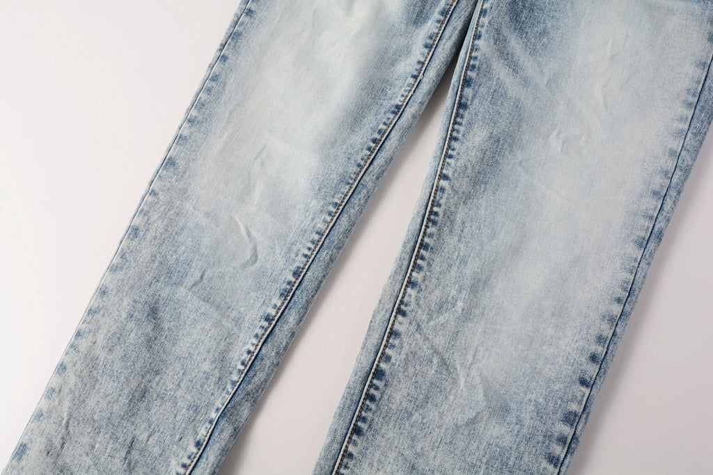 Men's Purple Jeans 9053