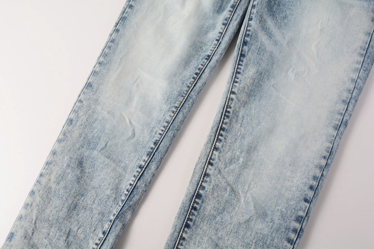 Men's Purple Jeans 9053