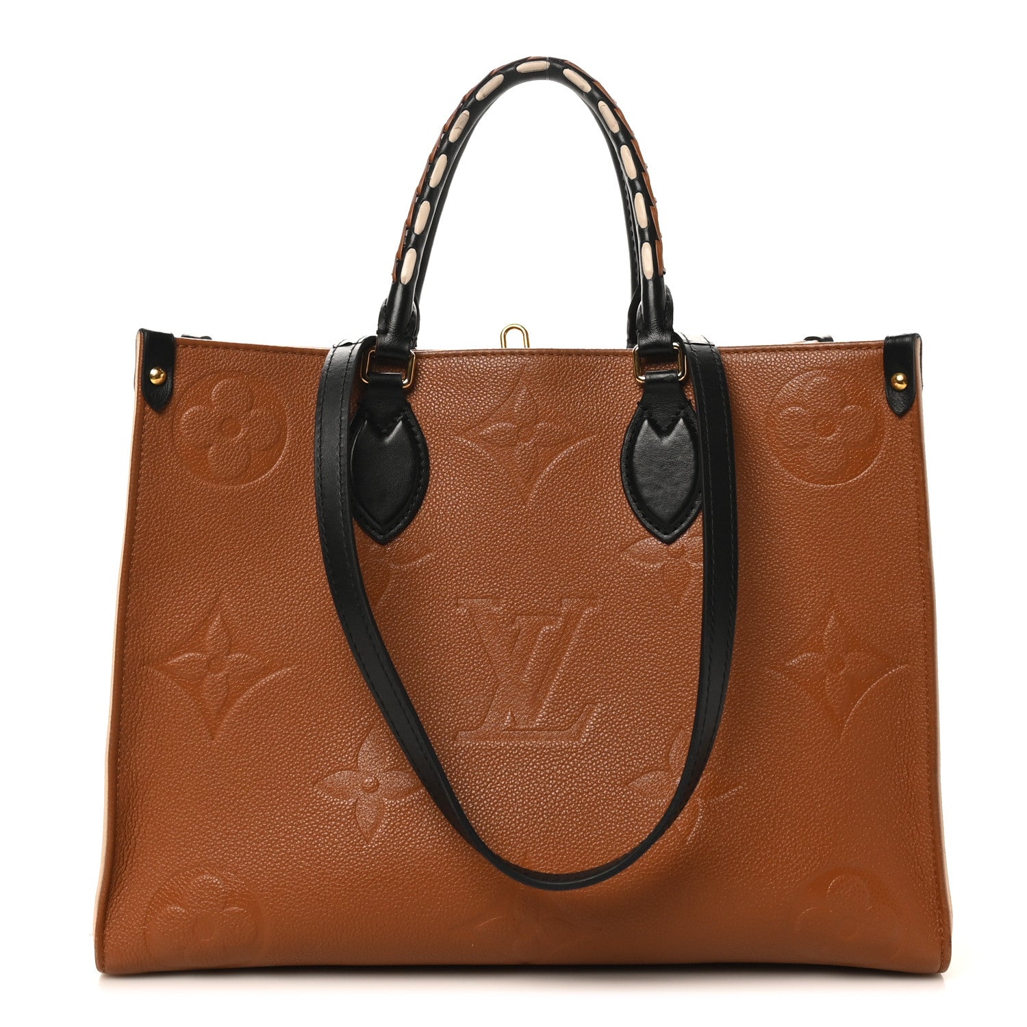 Empreinte Monogram Giant Wild At Heart Onthego MM Caramel