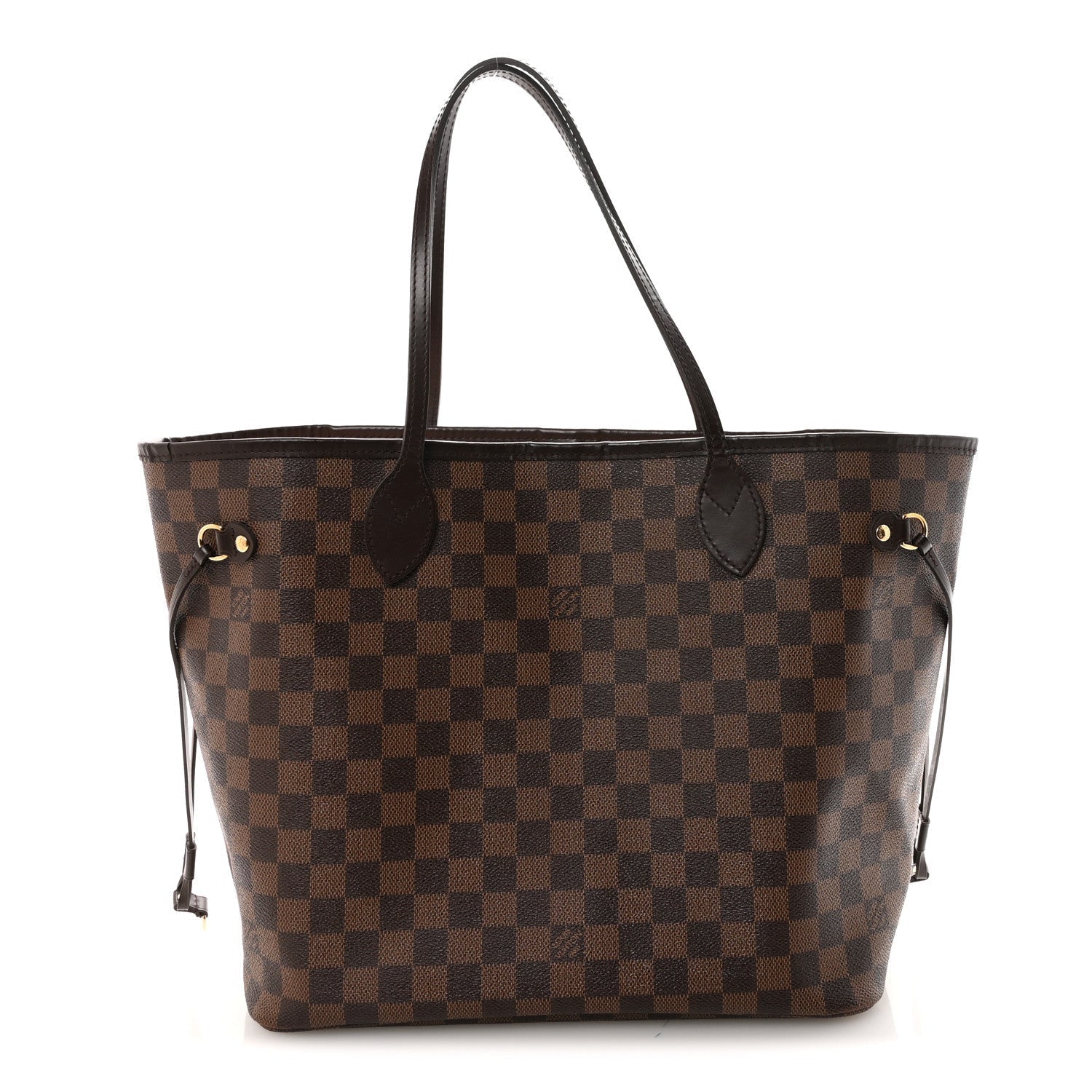 Damier Ebene Neo Neverfull MM Rose Ballerine