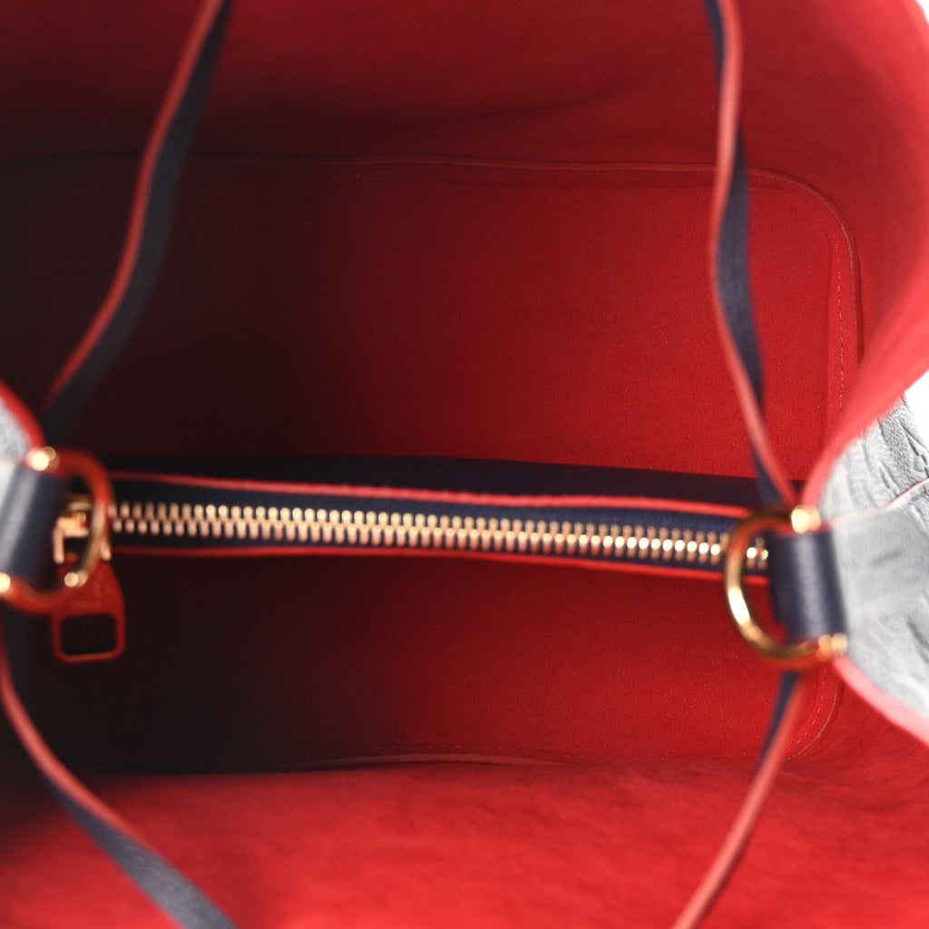 Empreinte Neonoe MM Marine Rouge