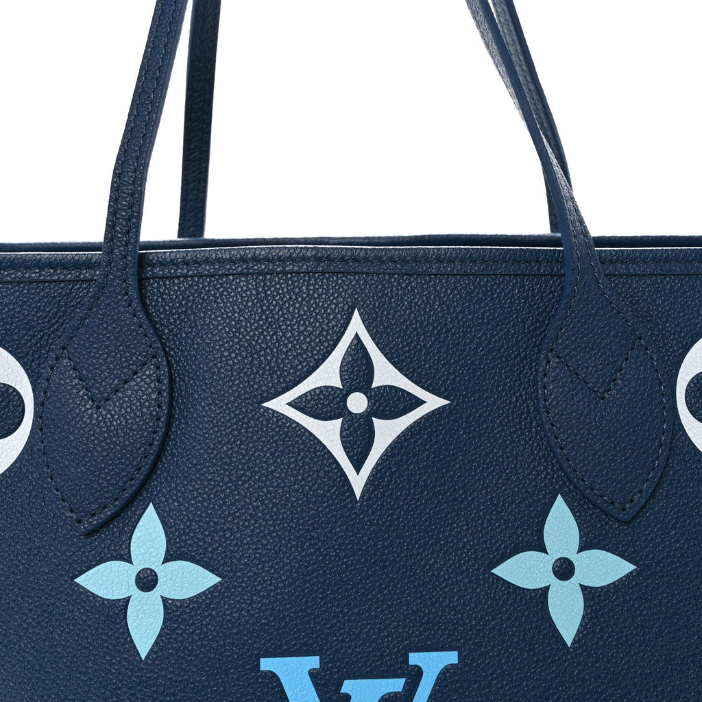 Empreinte Monogram Giant Neverfull MM Degrade Bleu