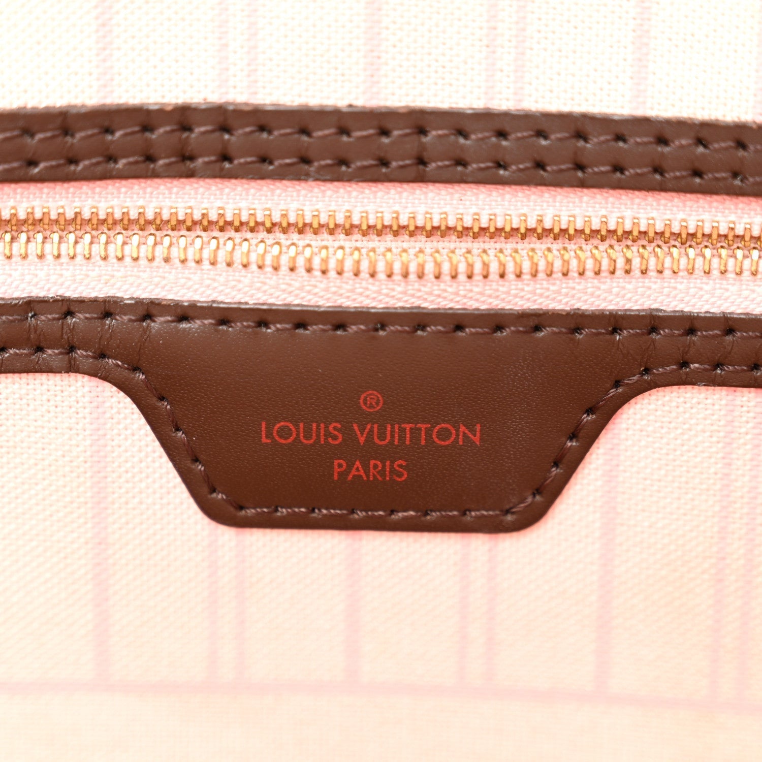 Damier Ebene Neo Neverfull MM Rose Ballerine