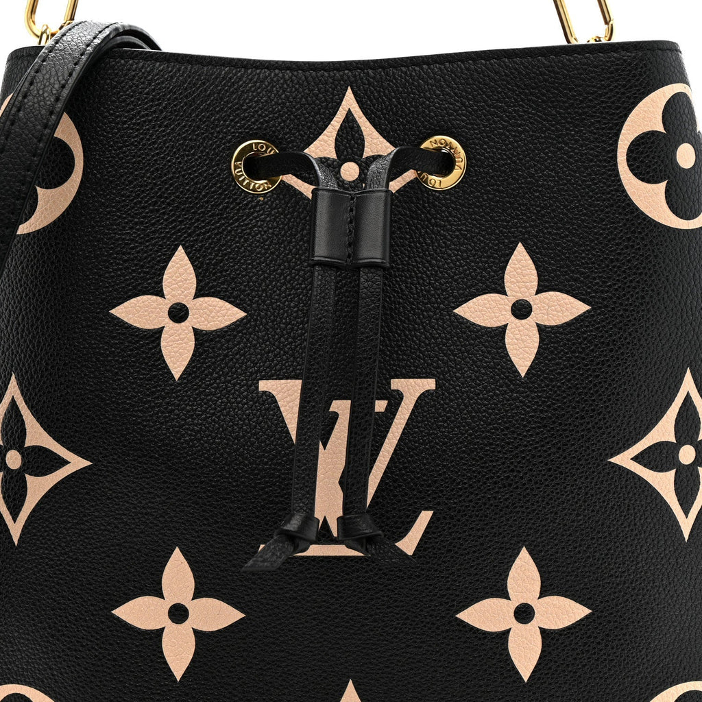 Empreinte Monogram Giant Neonoe MM Black Beige