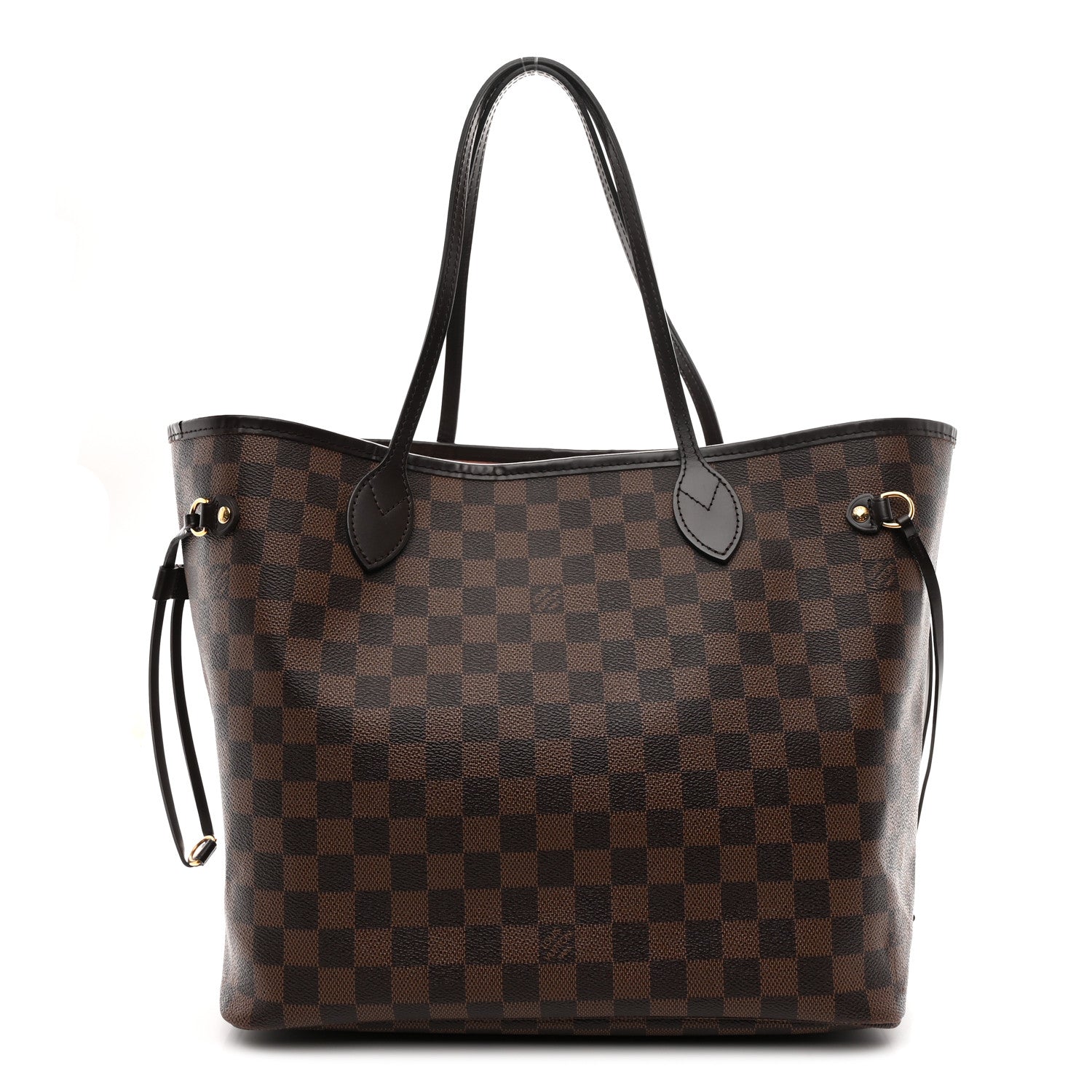 Damier Ebene Neo Neverfull MM Rose Ballerine