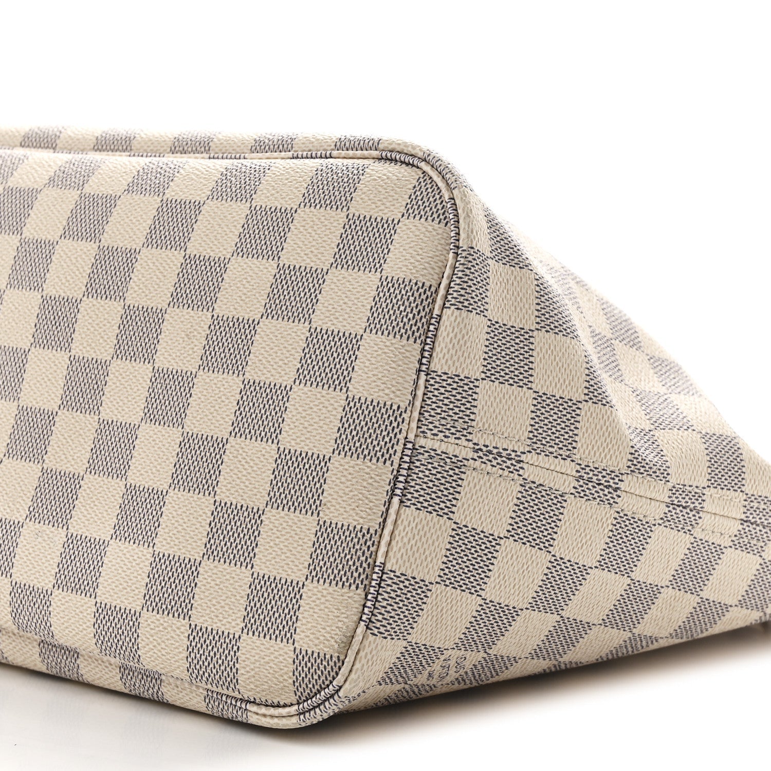 Damier Azur Neo Neverfull MM Rose Ballerine