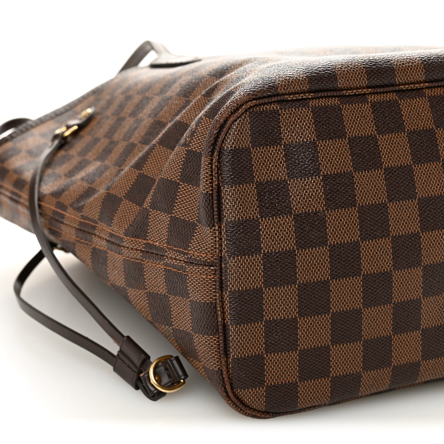 Damier Ebene Neo Neverfull MM Rose Ballerine