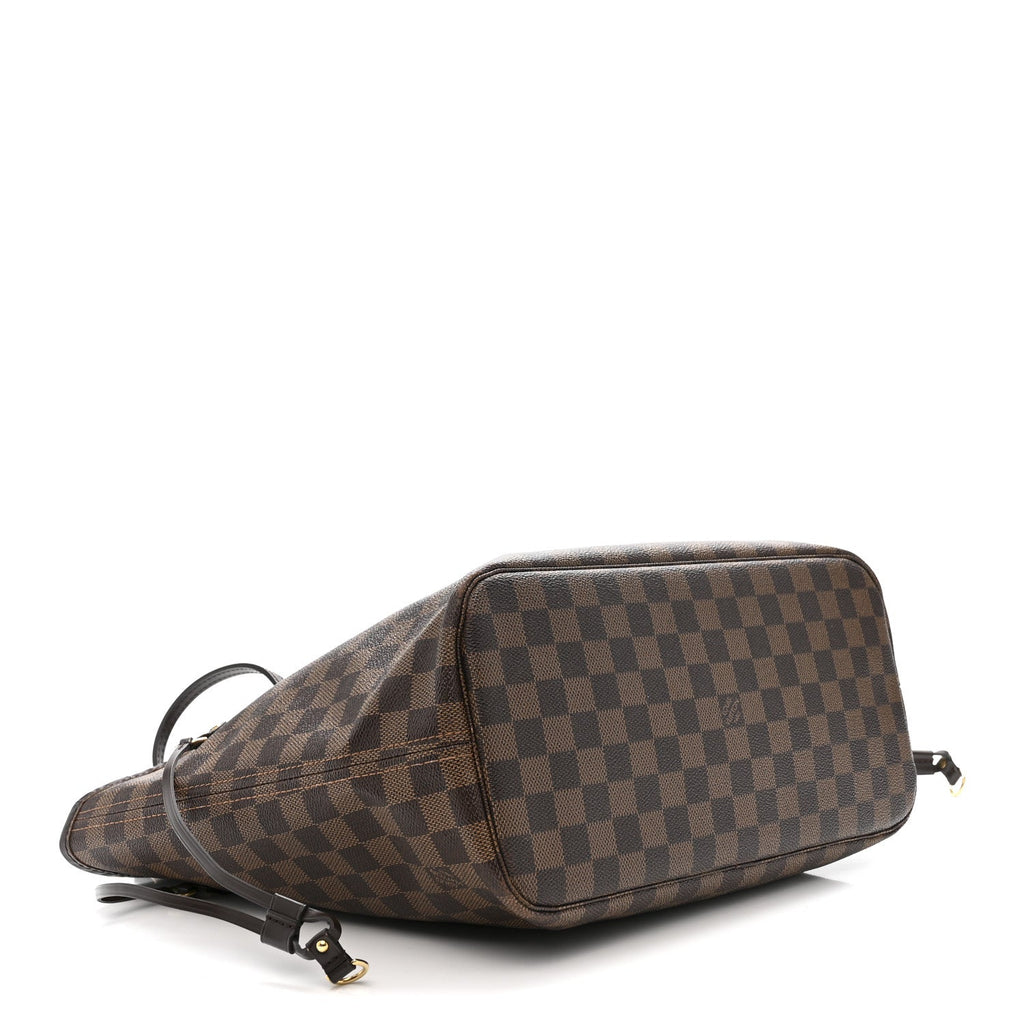Damier Ebene Neo Neverfull MM Rose Ballerine