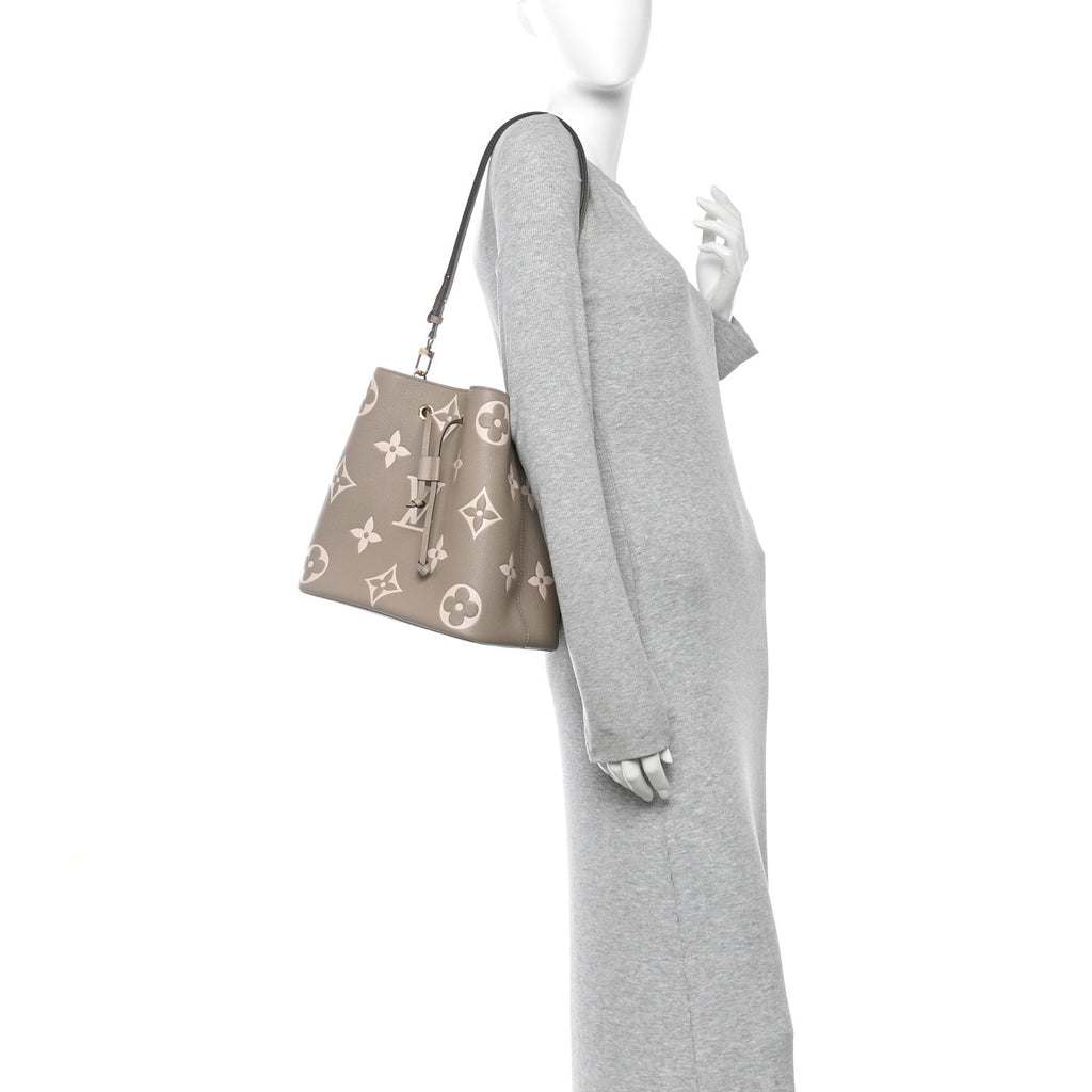 Empreinte Monogram Giant Neonoe MM Tourterelle Creme