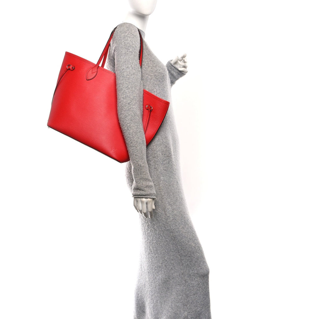 Epi Neverfull MM Coquelicot