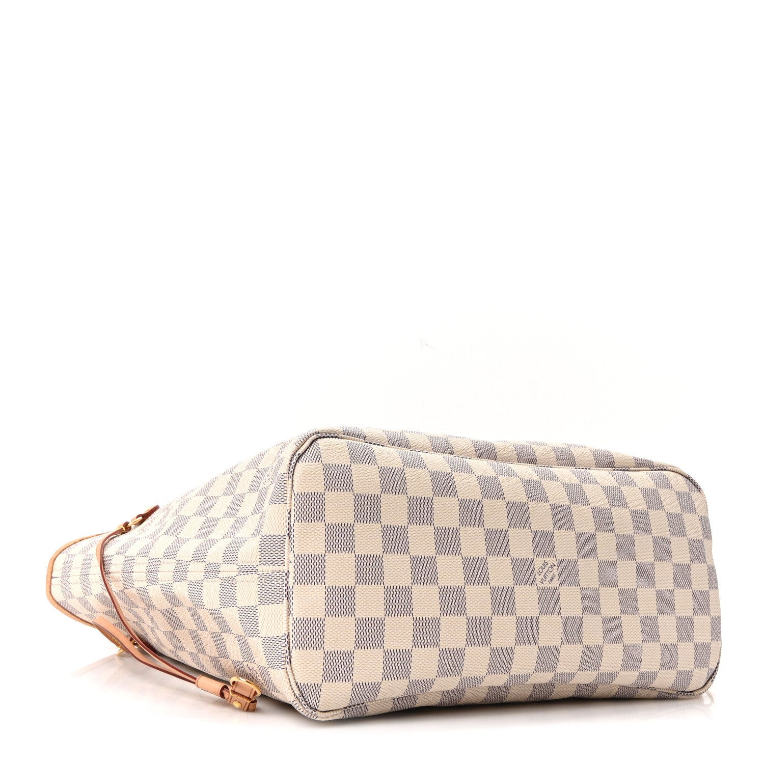 Damier Azur Neo Neverfull MM Rose Ballerine