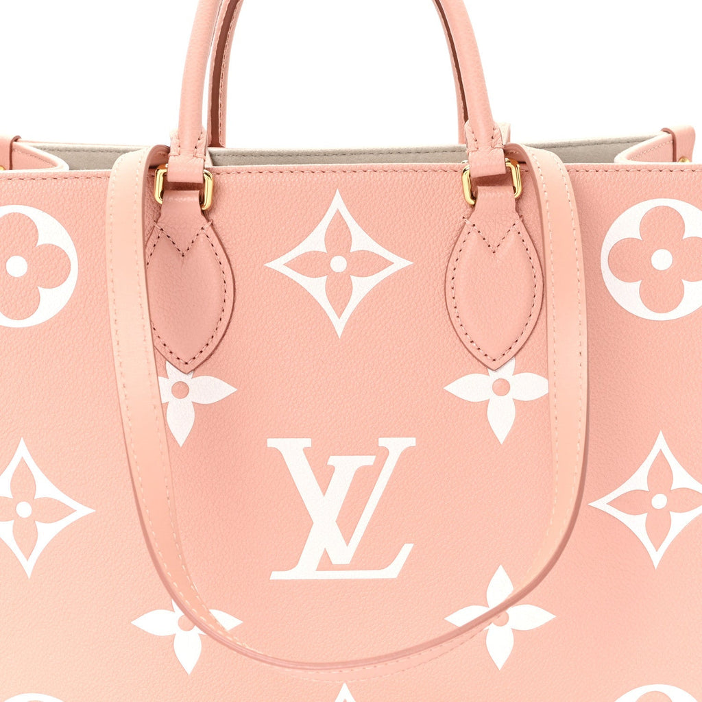Empreinte Monogram Giant Onthego MM Rose Trianon Cr猫me