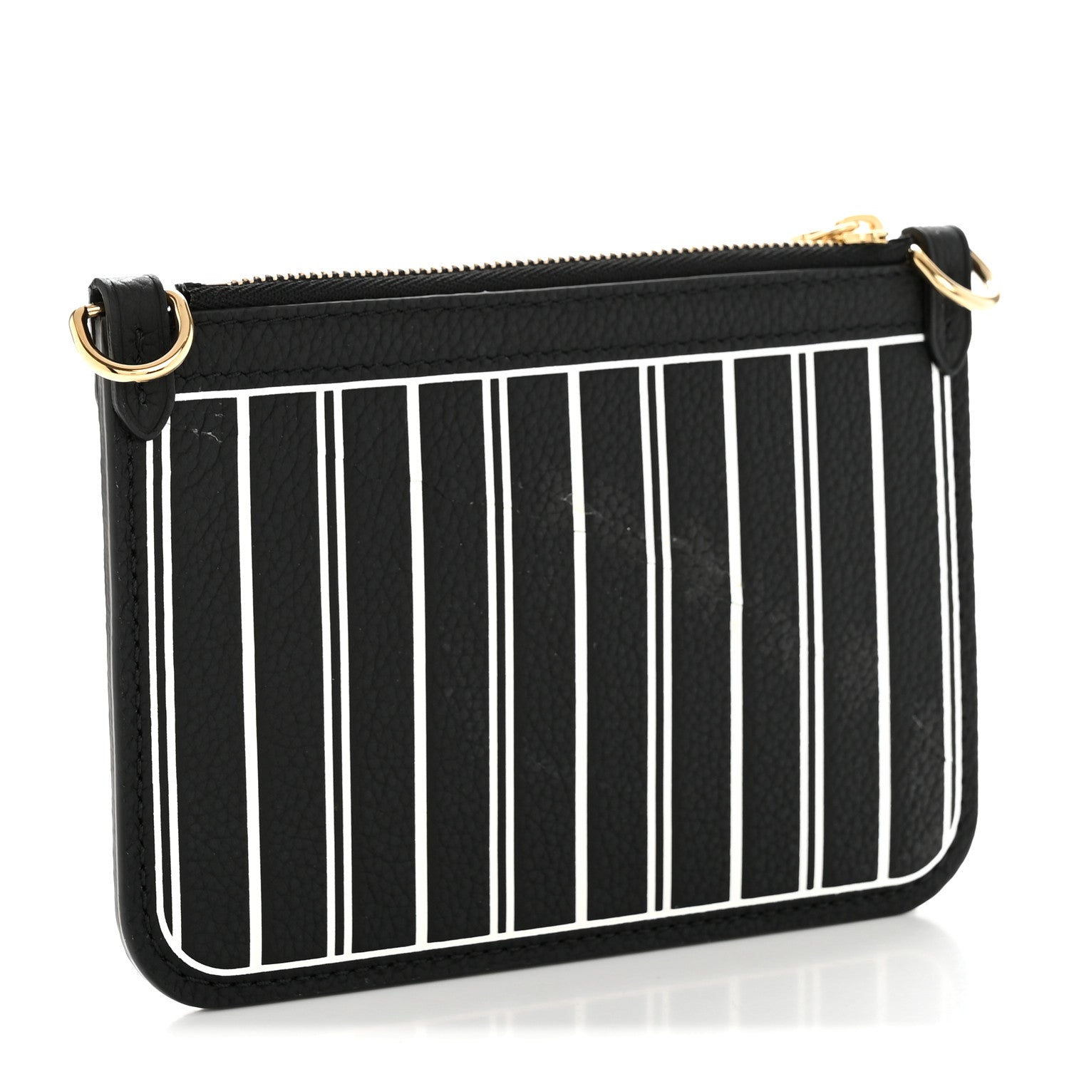 Calfskin Neverfull Inside Out BB Pochette Black