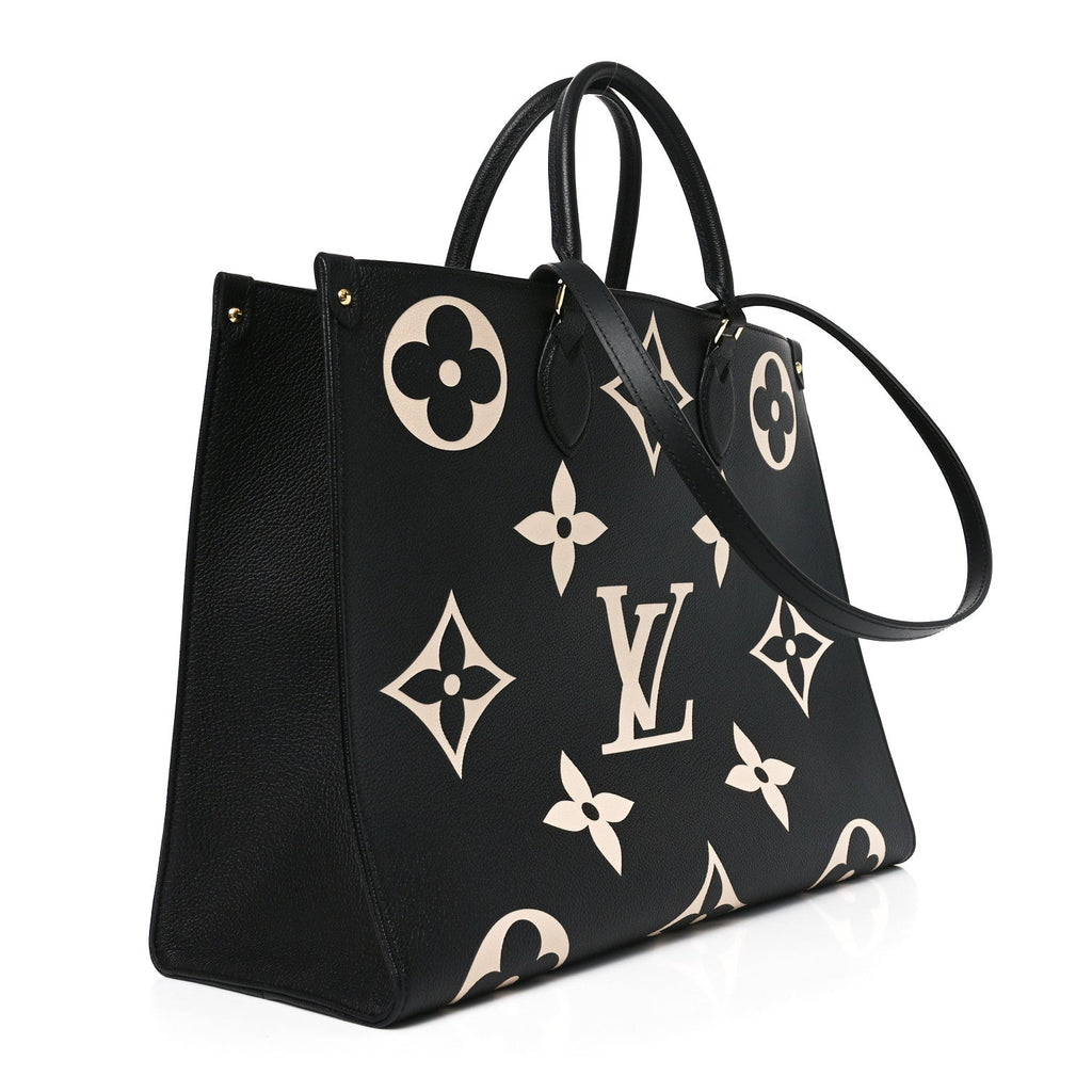 Empreinte Monogram Giant Onthego GM Black Beige