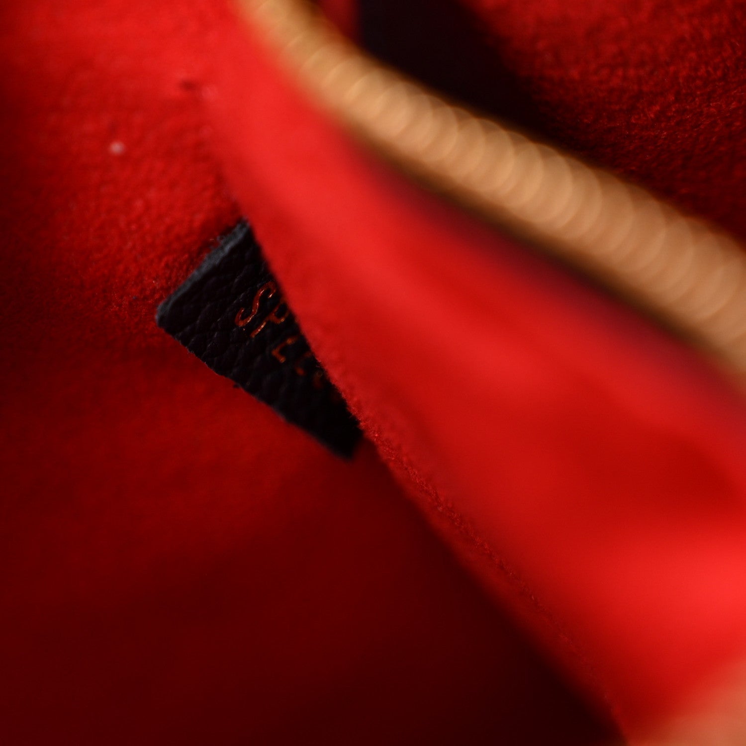 Empreinte Neonoe MM Marine Rouge