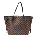 Damier Ebene Neo Neverfull MM Rose Ballerine
