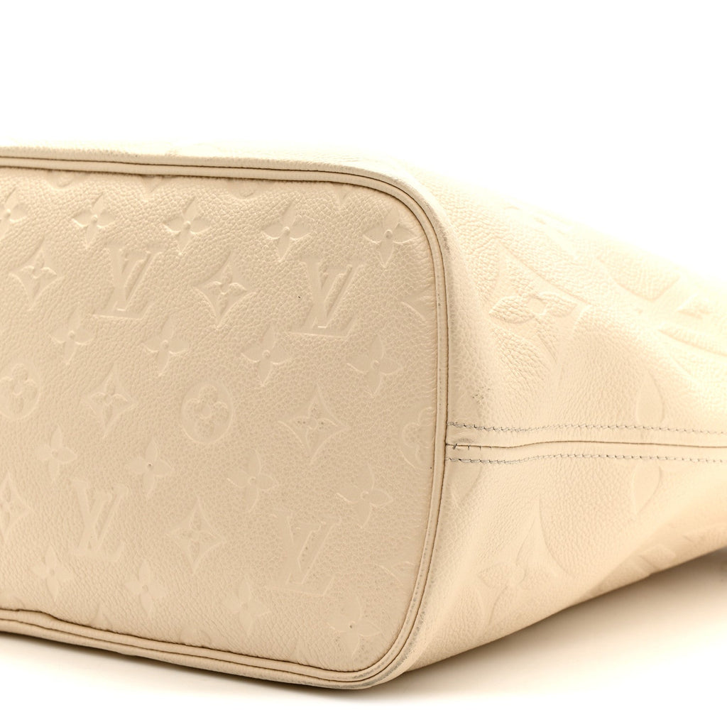 Empreinte Monogram Giant Neverfull MM Cream
