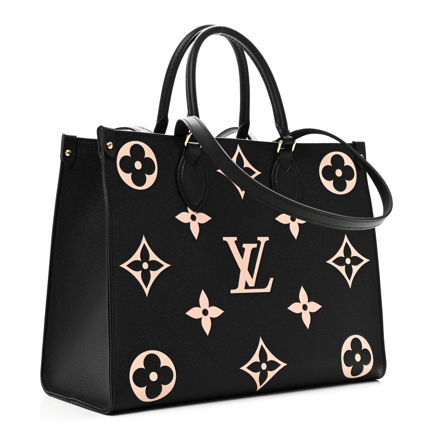 Empreinte Monogram Giant Onthego MM Black Beige
