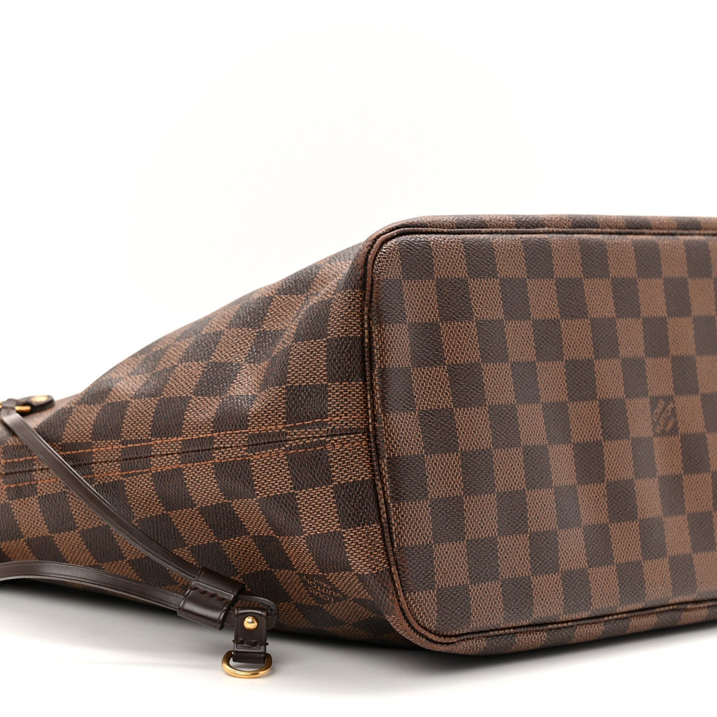 Damier Ebene Neo Neverfull MM Rose Ballerine