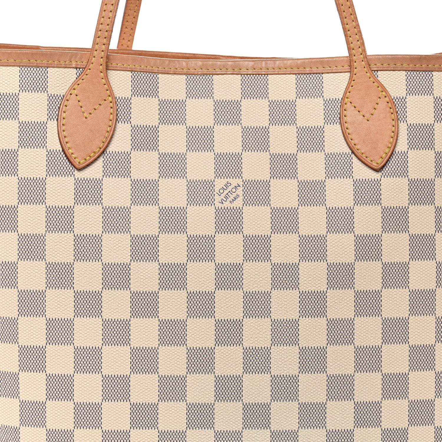 Damier Azur Neo Neverfull MM Rose Ballerine