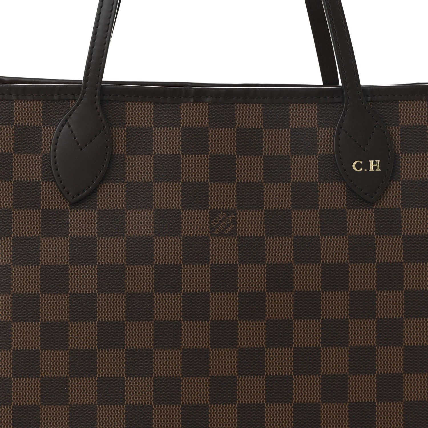 Damier Ebene Neo Neverfull MM Rose Ballerine
