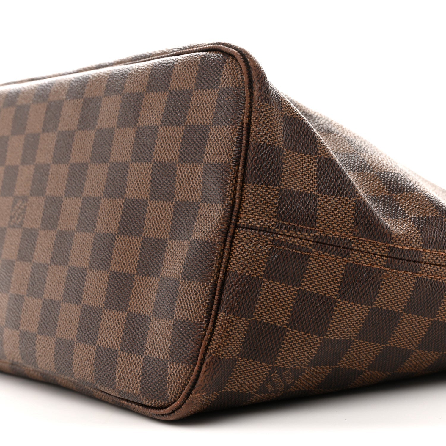 Damier Ebene Neo Neverfull MM Rose Ballerine