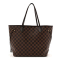 Damier Ebene Neo Neverfull MM Rose Ballerine