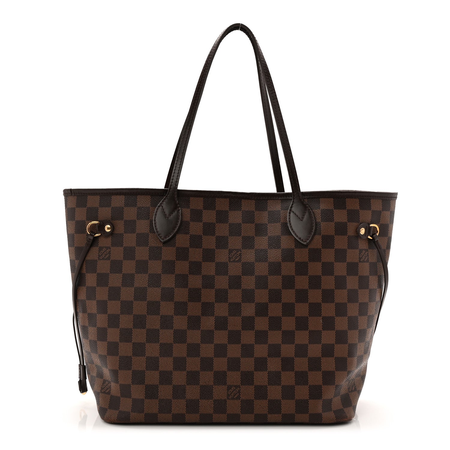 Damier Ebene Neo Neverfull MM Rose Ballerine