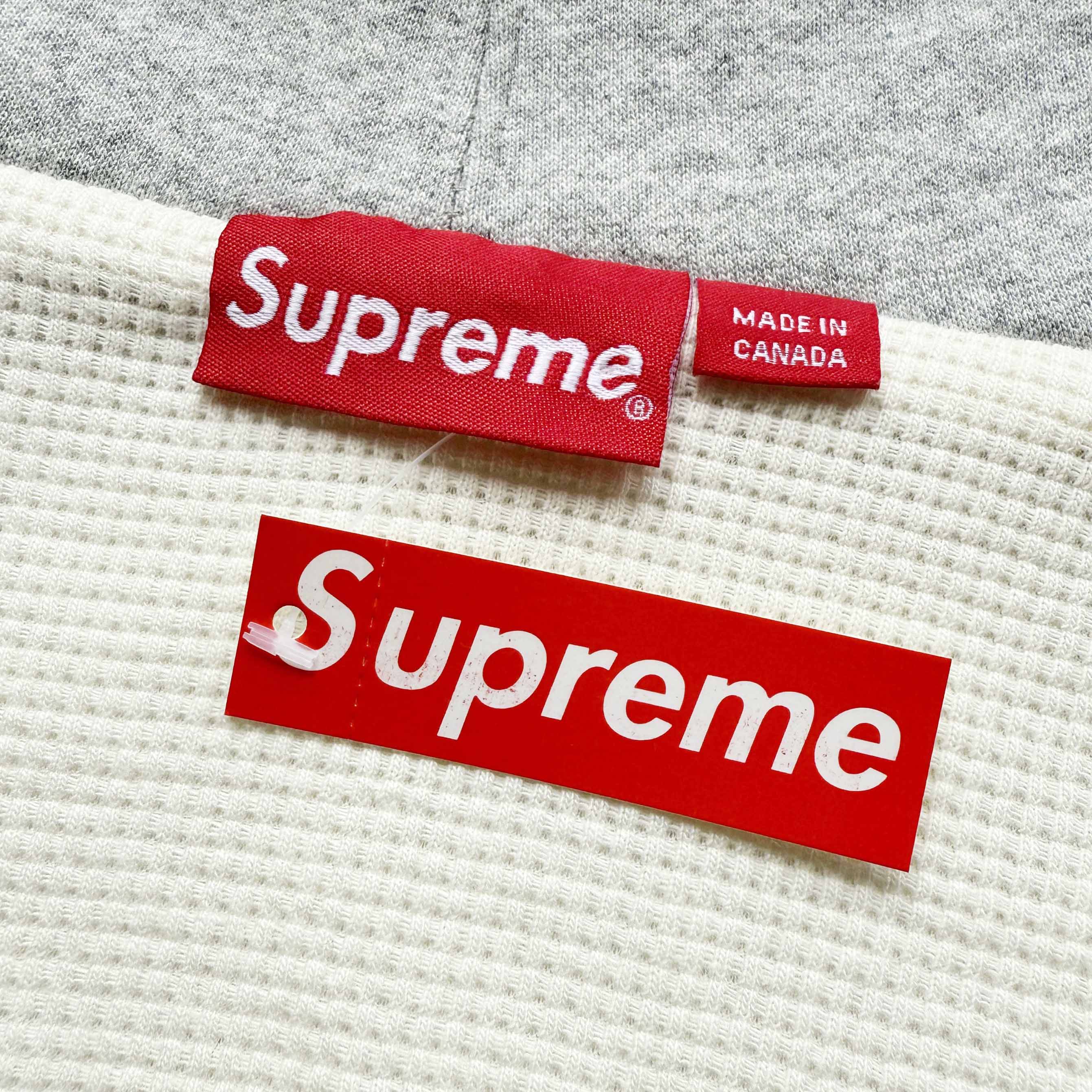 Supreme 25FW Thermal Lined Zip Up Hooded Sweatshirt