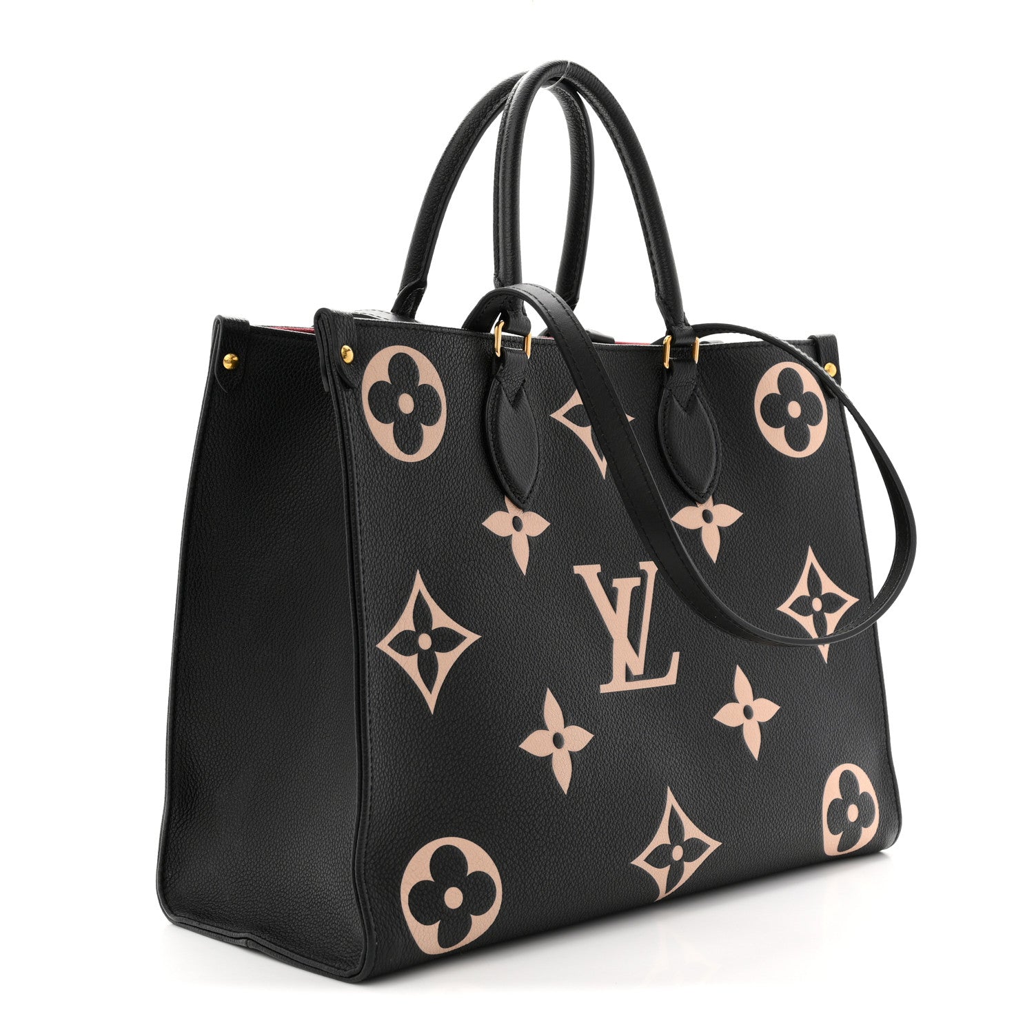 Empreinte Monogram Giant Onthego MM Black Beige