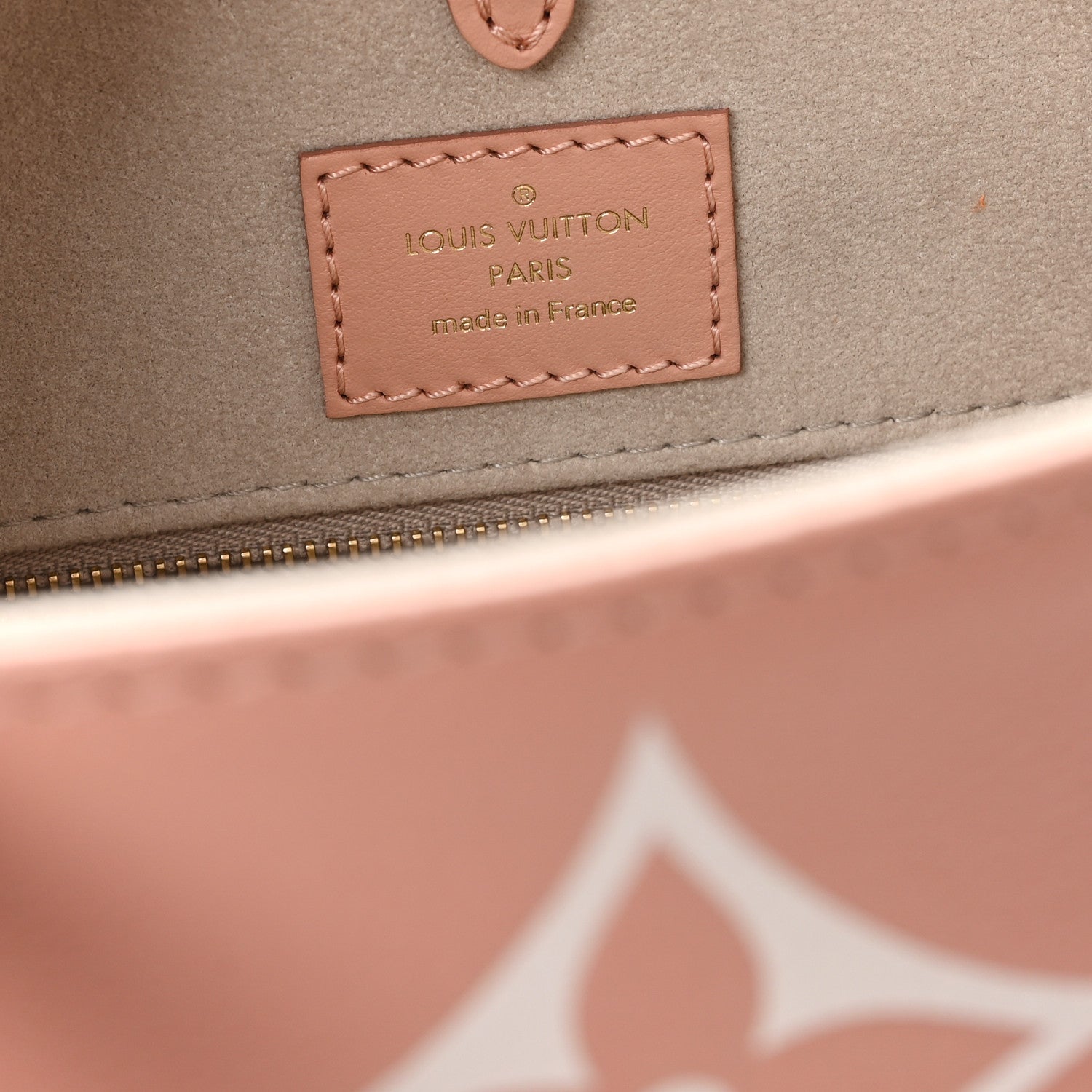 Empreinte Monogram Giant Onthego MM Rose Trianon Creme