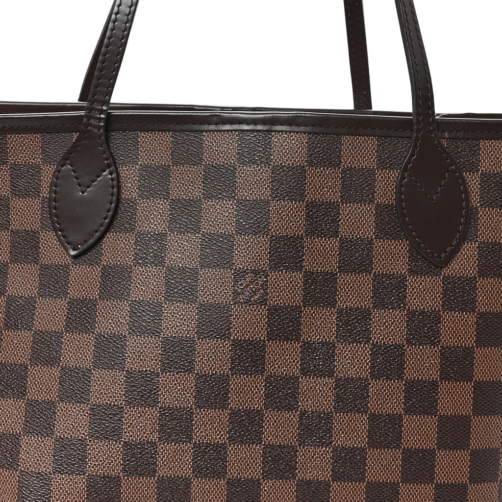 Damier Ebene Neo Neverfull MM Rose Ballerine