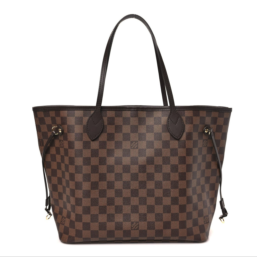 Damier Ebene Neo Neverfull MM Rose Ballerine