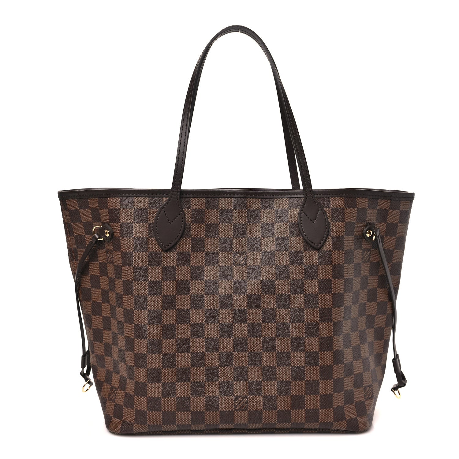 Damier Ebene Neo Neverfull MM Rose Ballerine