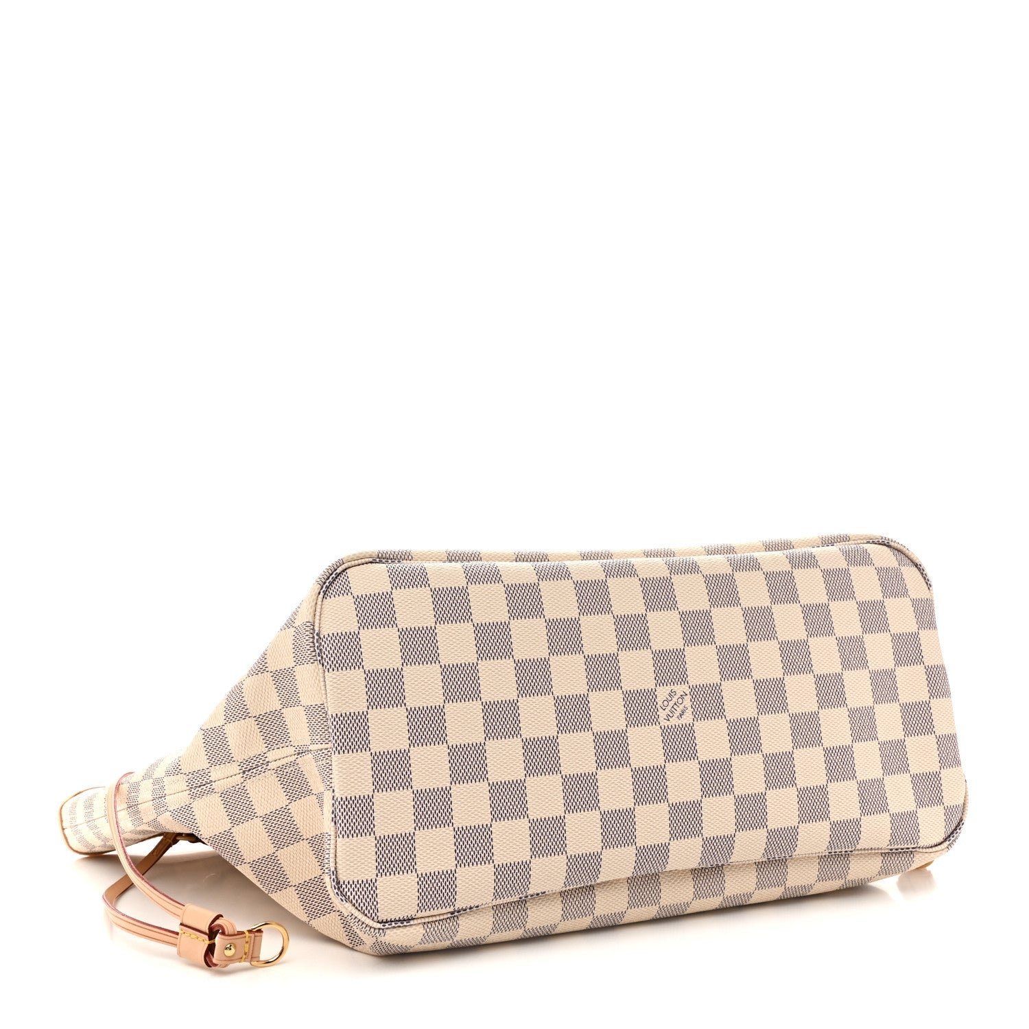 Damier Azur Neo Neverfull MM Rose Ballerine