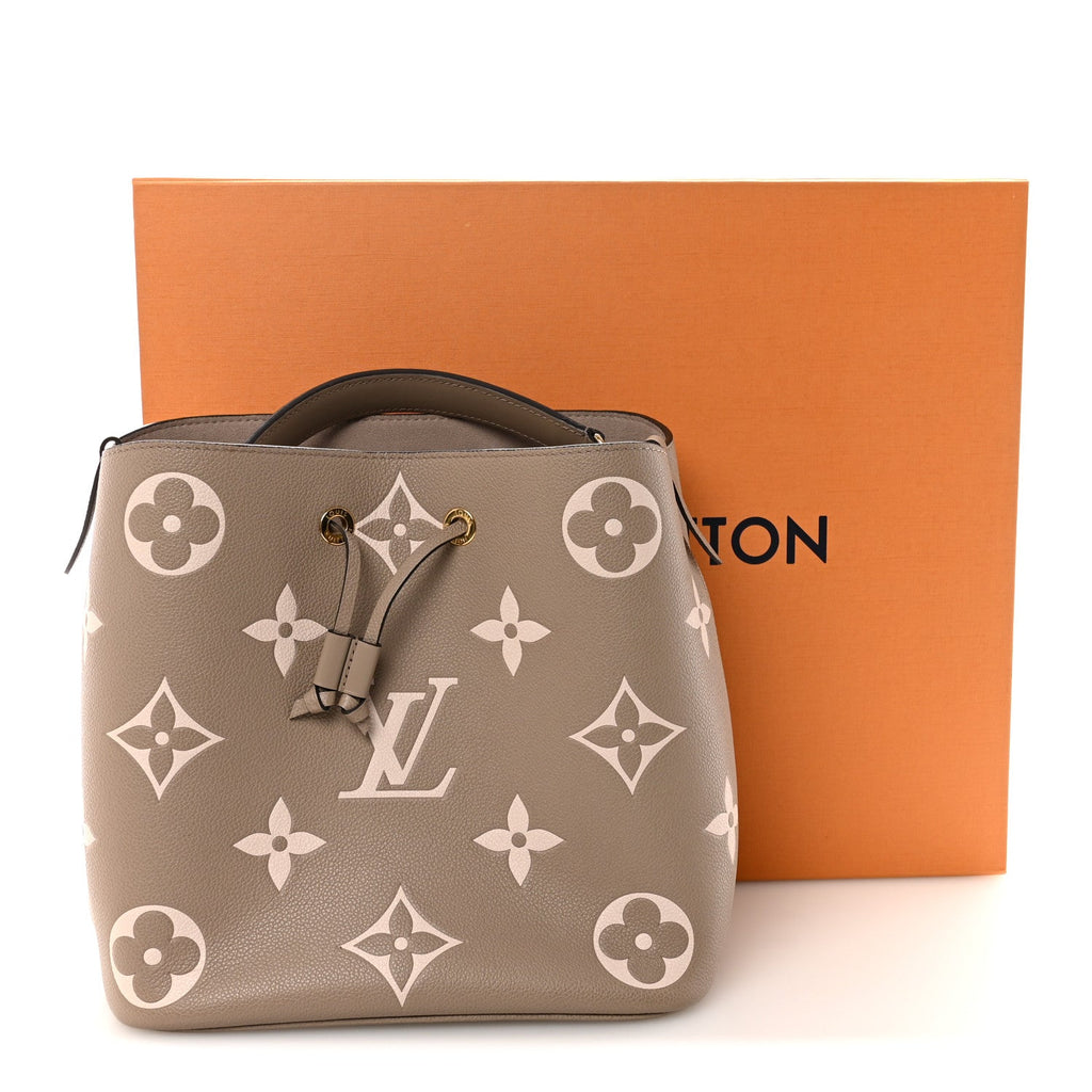 Empreinte Monogram Giant Neonoe MM Tourterelle Creme