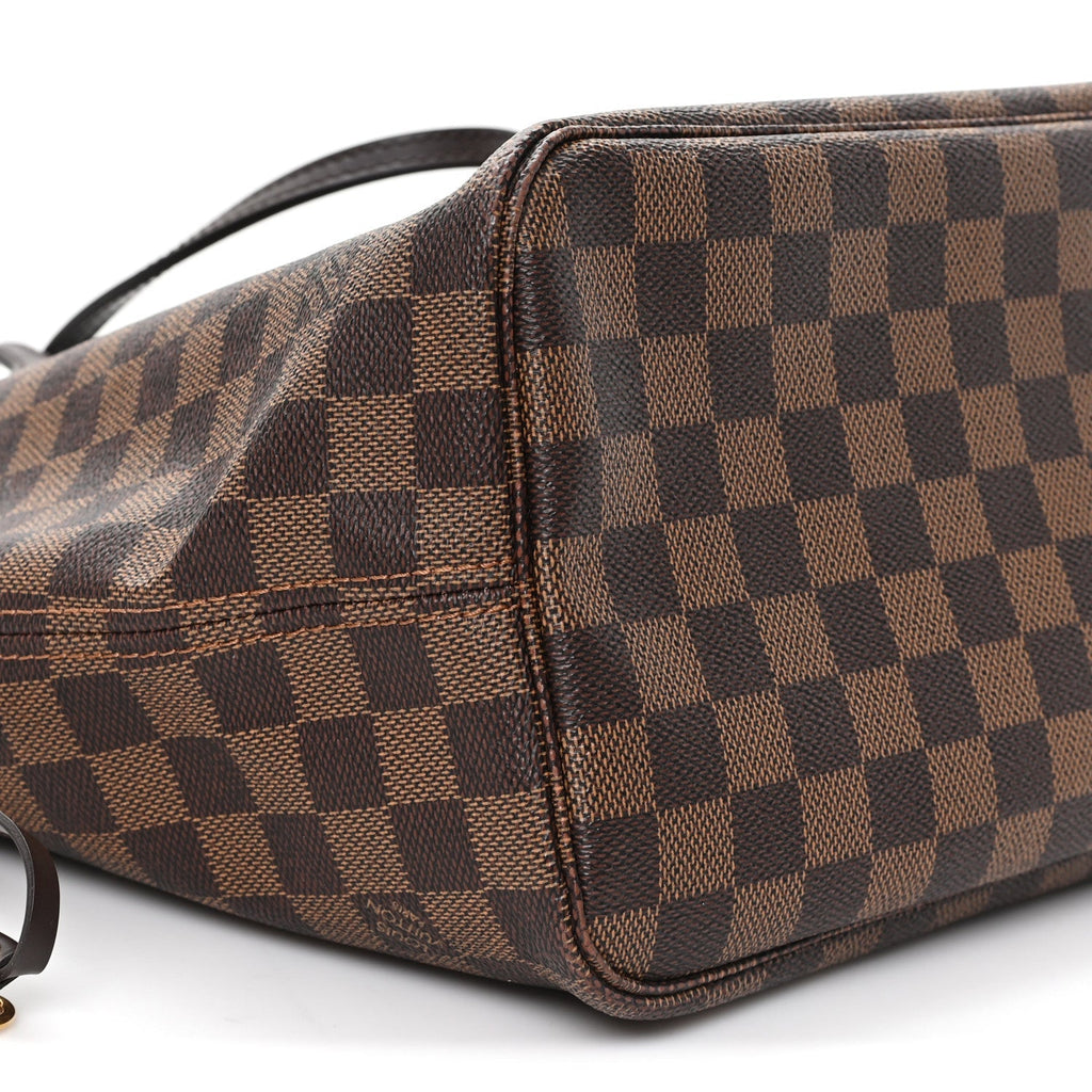 Damier Ebene Neo Neverfull MM Rose Ballerine