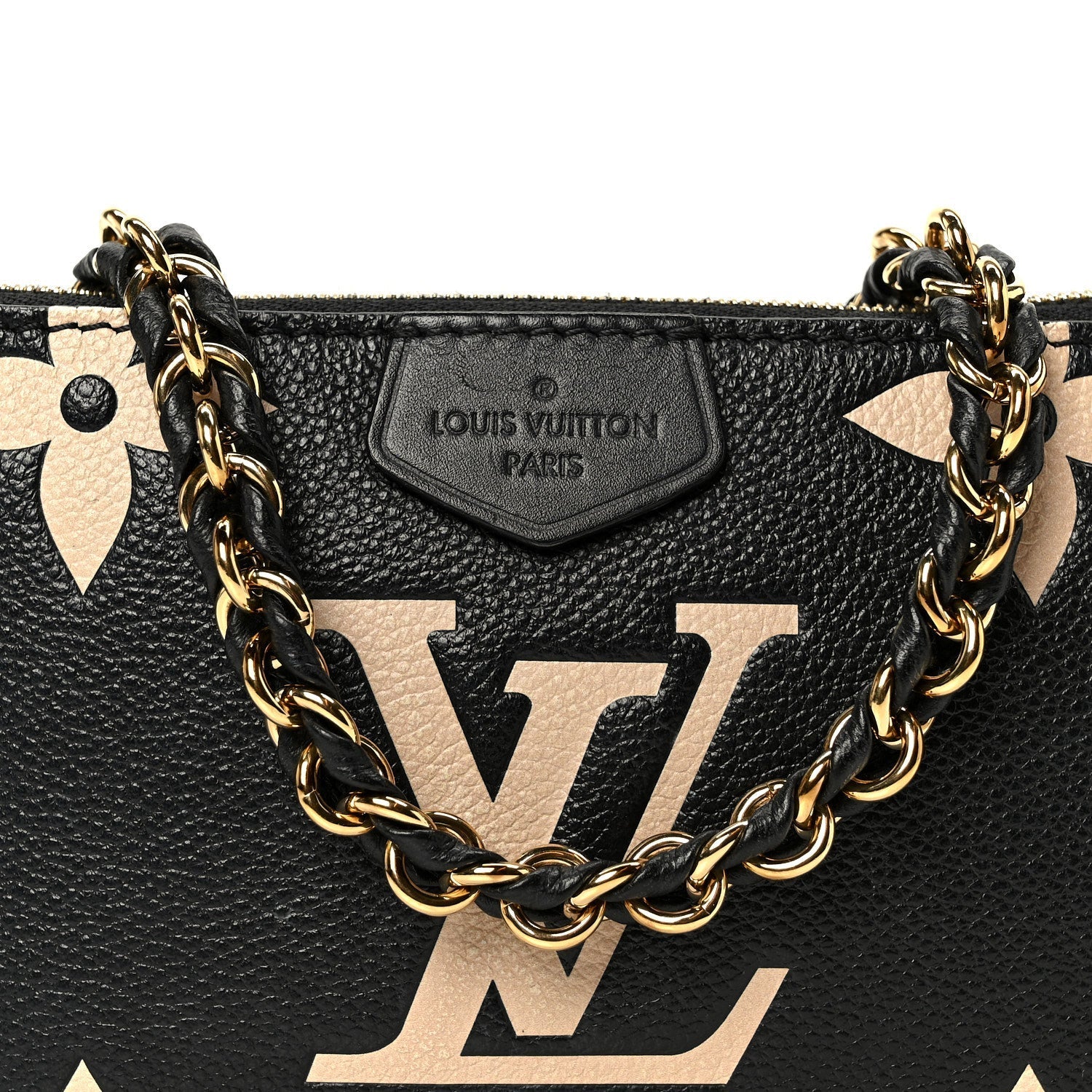 Empreinte Monogram Giant Multi Pochette Accessories Mini Pochette Black Beige