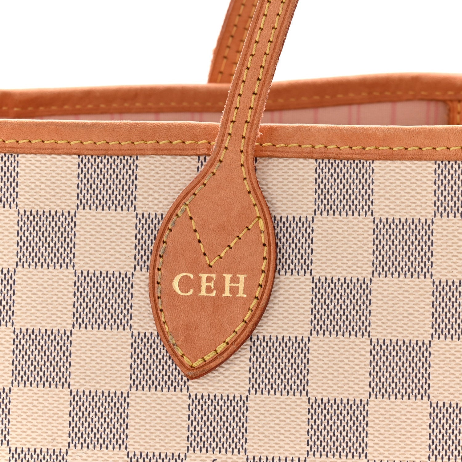 Damier Azur Neo Neverfull GM Rose Ballerine