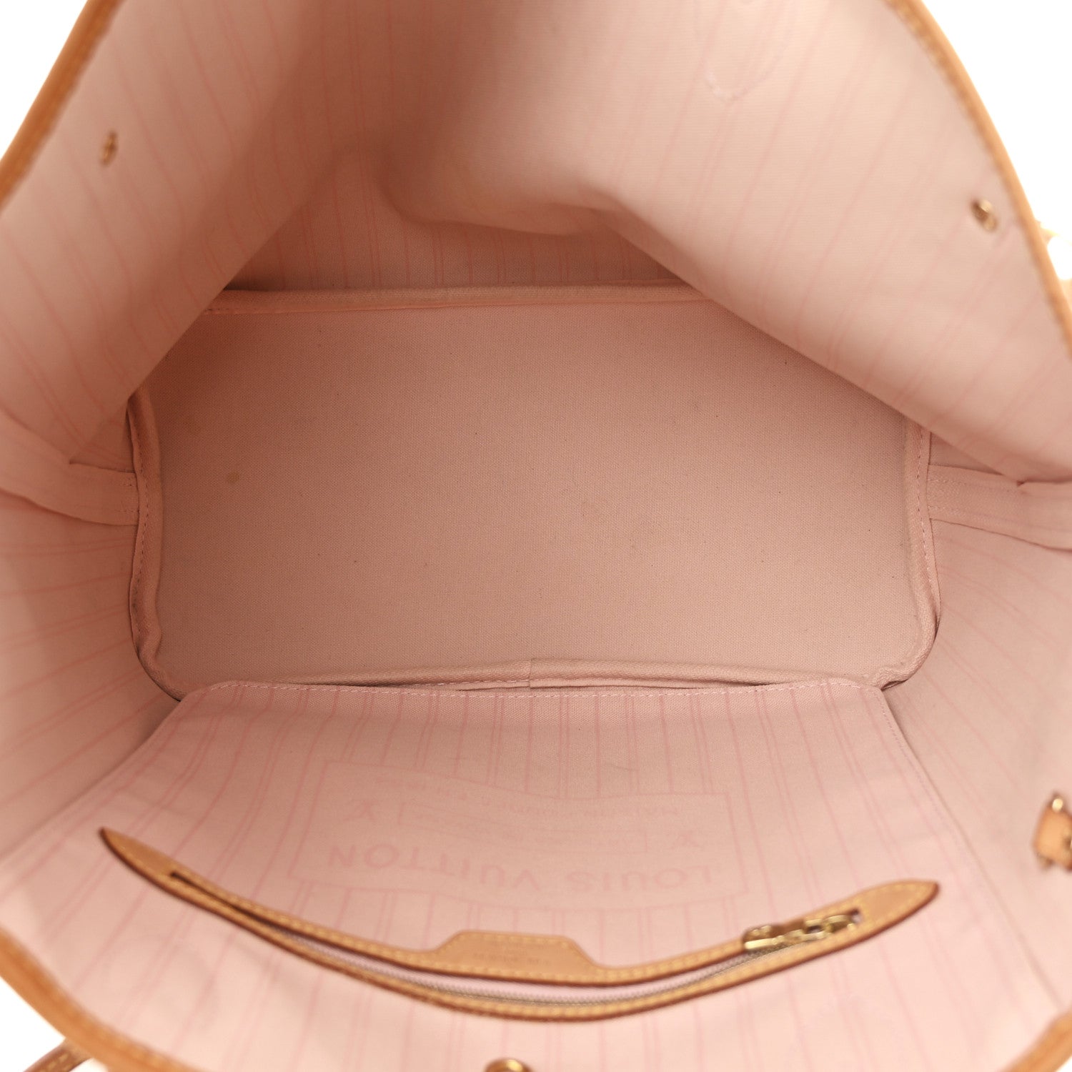 Damier Azur Neo Neverfull MM Rose Ballerine