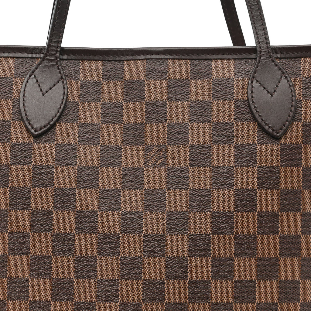 Damier Ebene Neo Neverfull MM Rose Ballerine